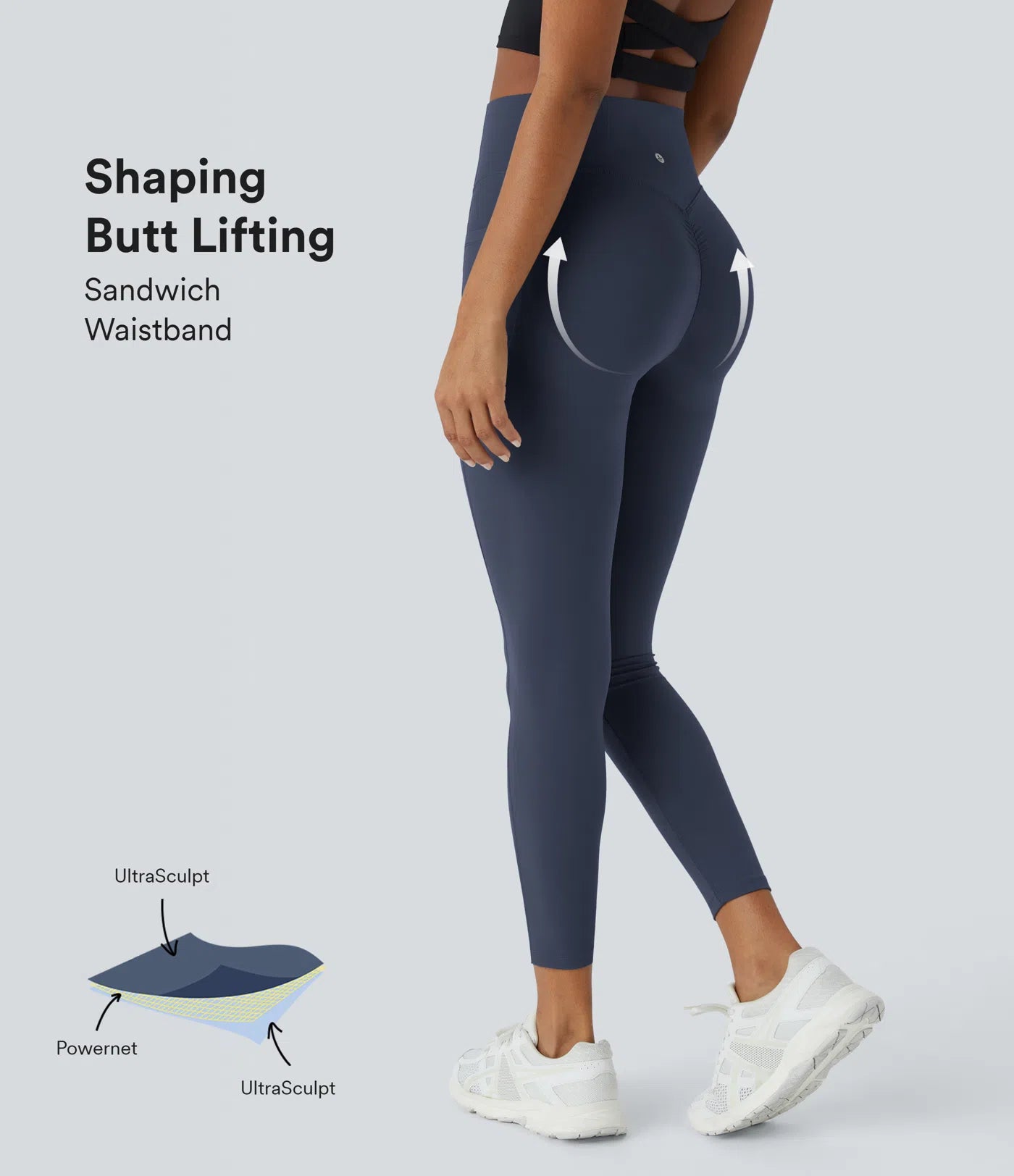 Tummy Control High Waisted Leggings
