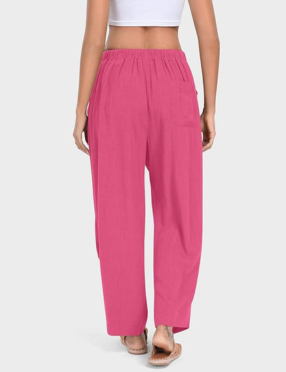 Linen Baggy Harem Pants